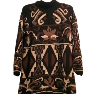 Vintage Paul Harris Handknit Long Sweater